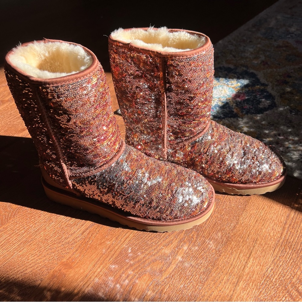 Ugg Short Sequin Boots